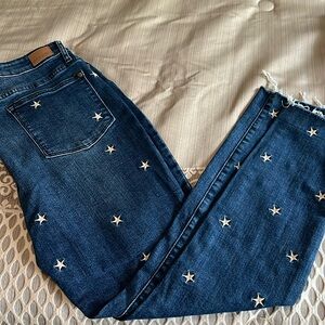 Judy Blue Stars Denim Blue Jeans 15/32